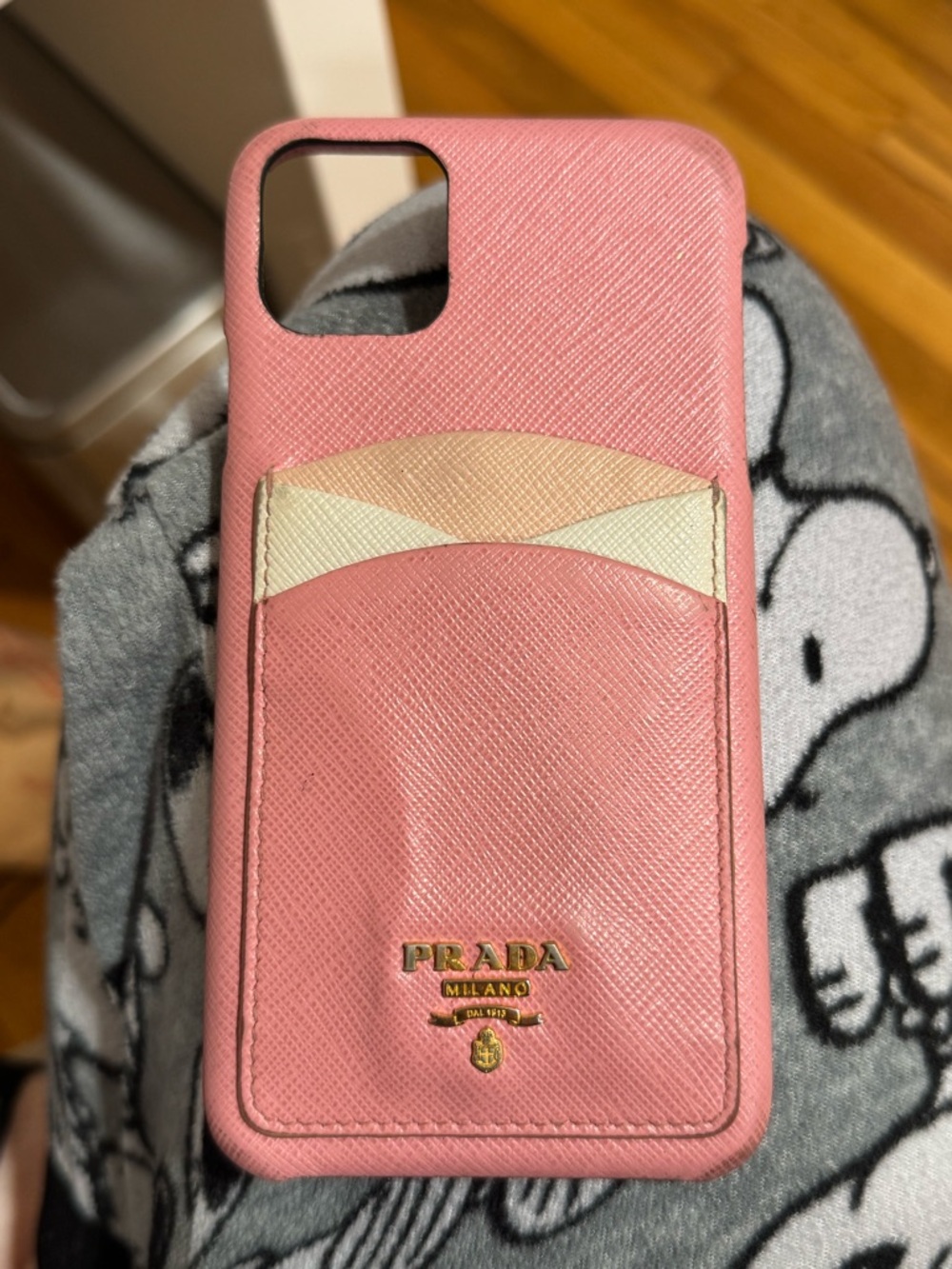 Prada Saffiano leather iPhone 11 Pro Max case